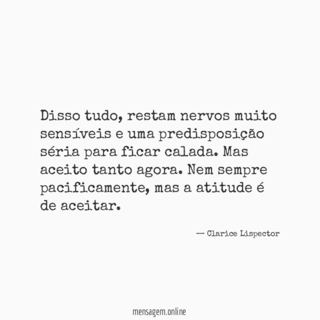 Disso tudo