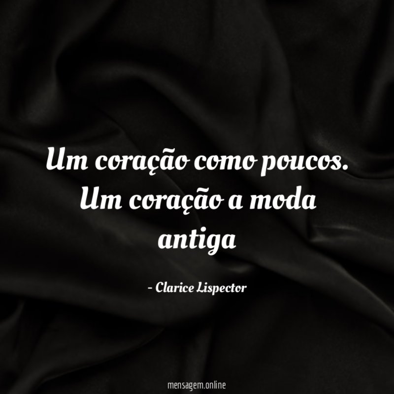 Um coração como poucos