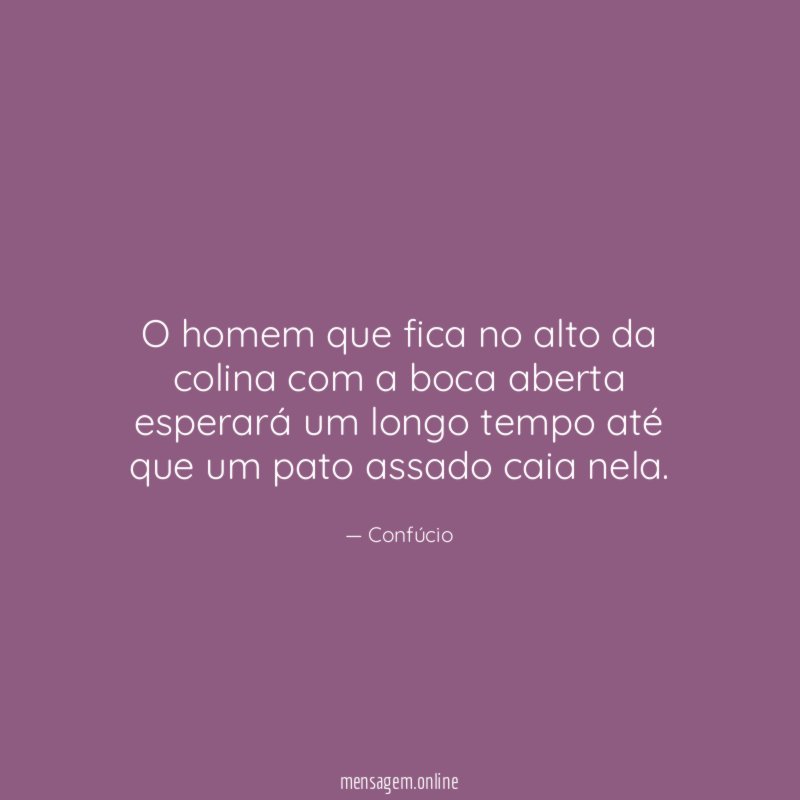 O homem que fica no alto da colina