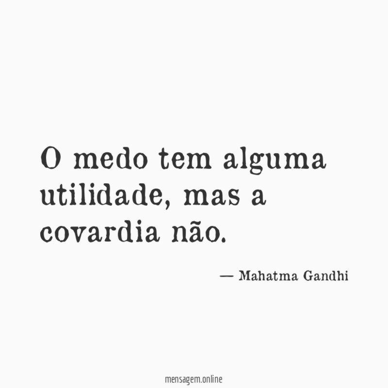 O medo tem alguma utilidade