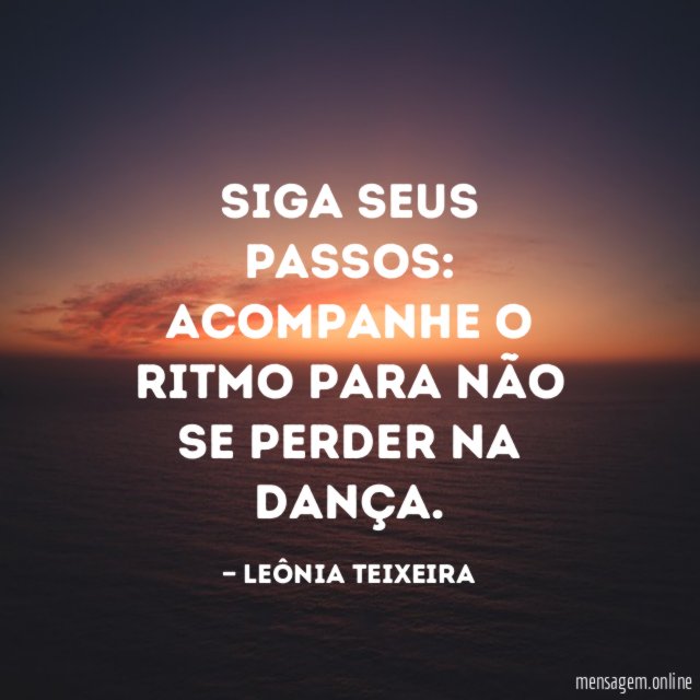 Siga seus passos