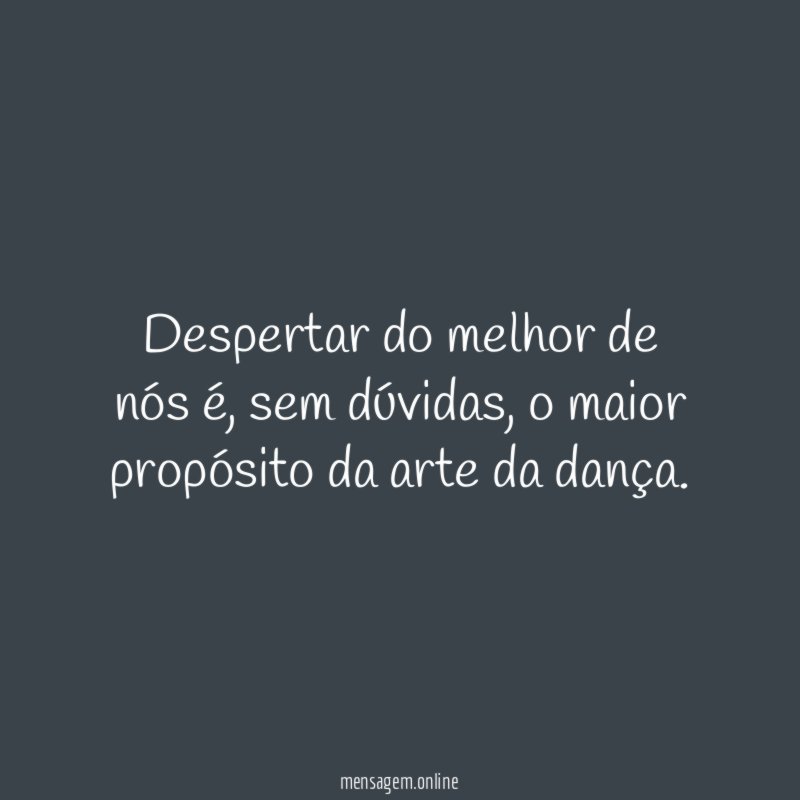 Despertar do melhor de nós é