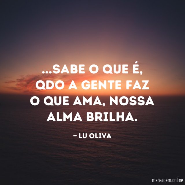 sabe o que é