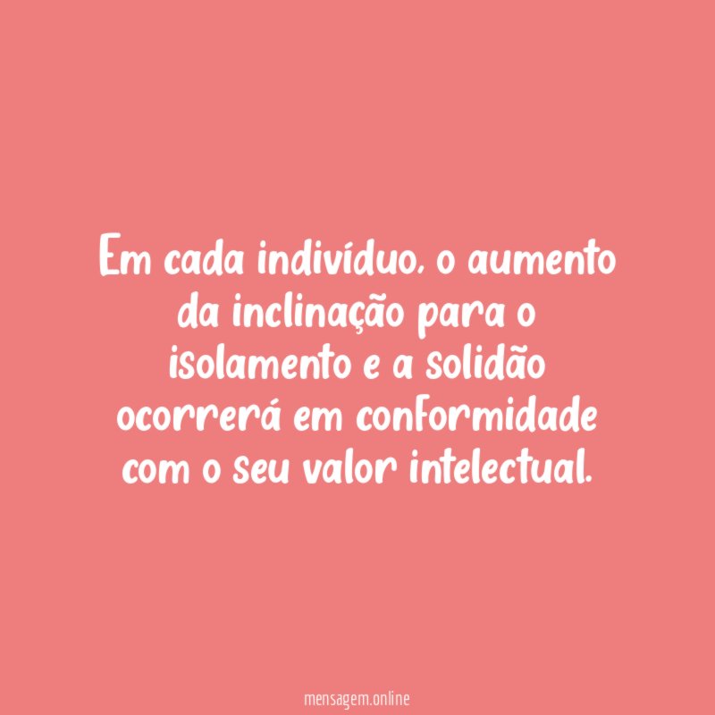 Em cada indivíduo