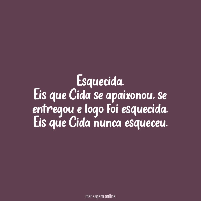 Esquecida