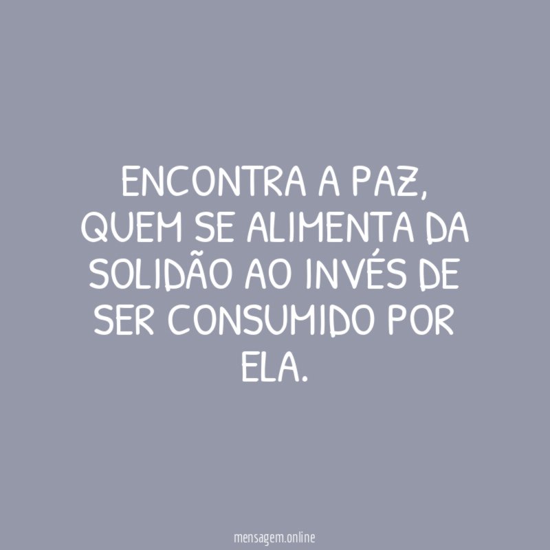 Encontra a paz