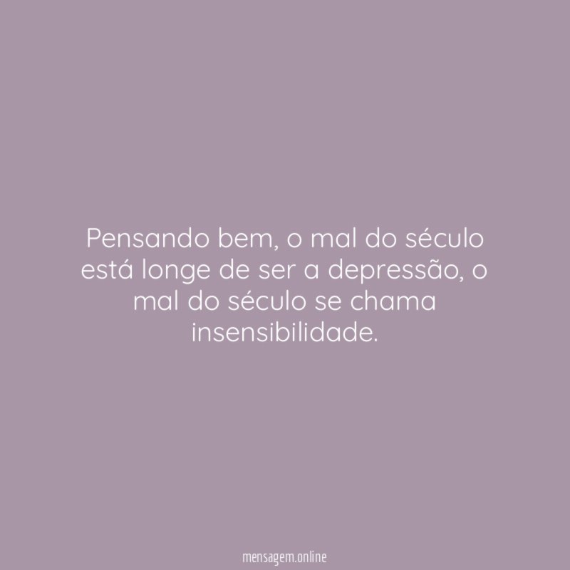 Pensando bem