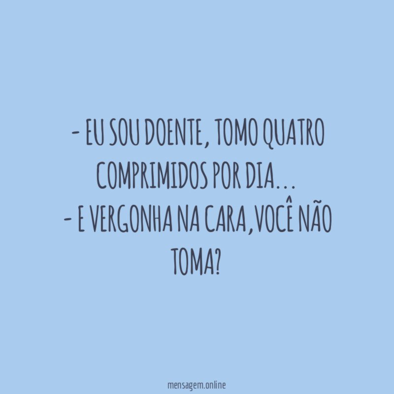 Eu sou doente