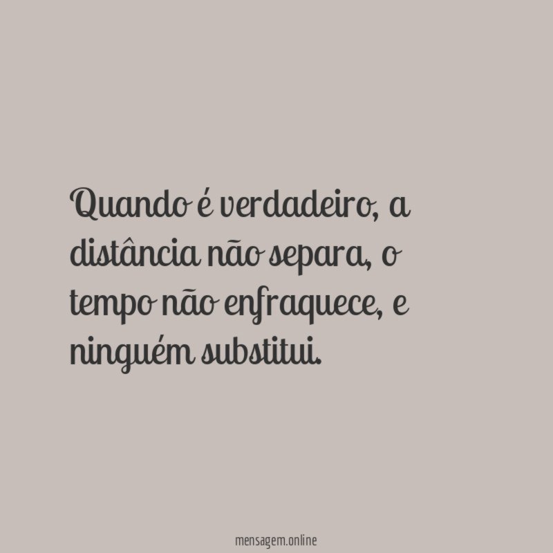 Quando é verdadeiro