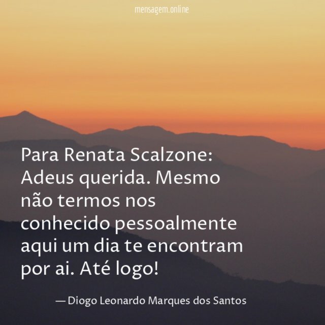 Para Renata Scalzone