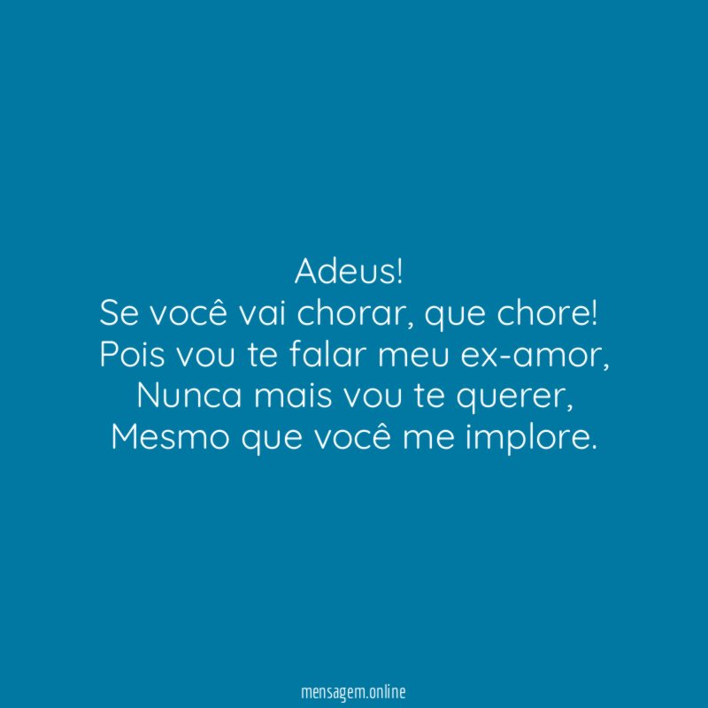 Adeus
