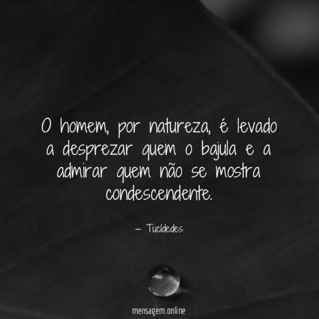 O homem