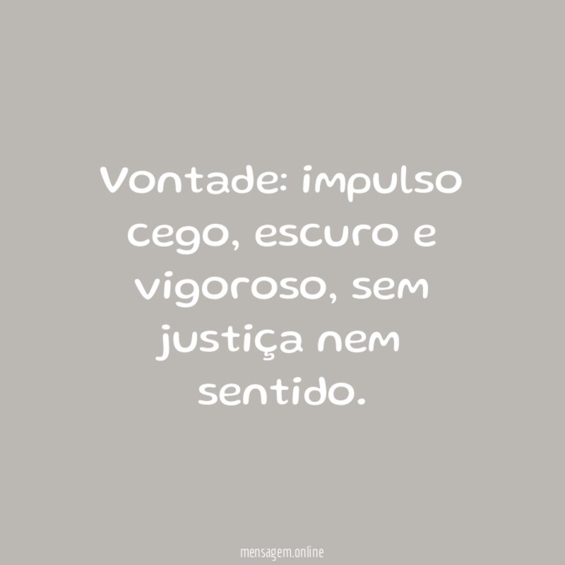 Vontade