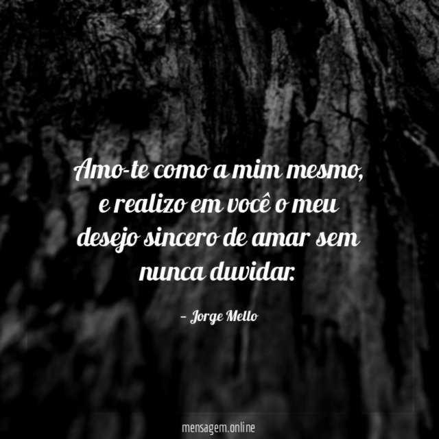 Amo-te como a mim mesmo