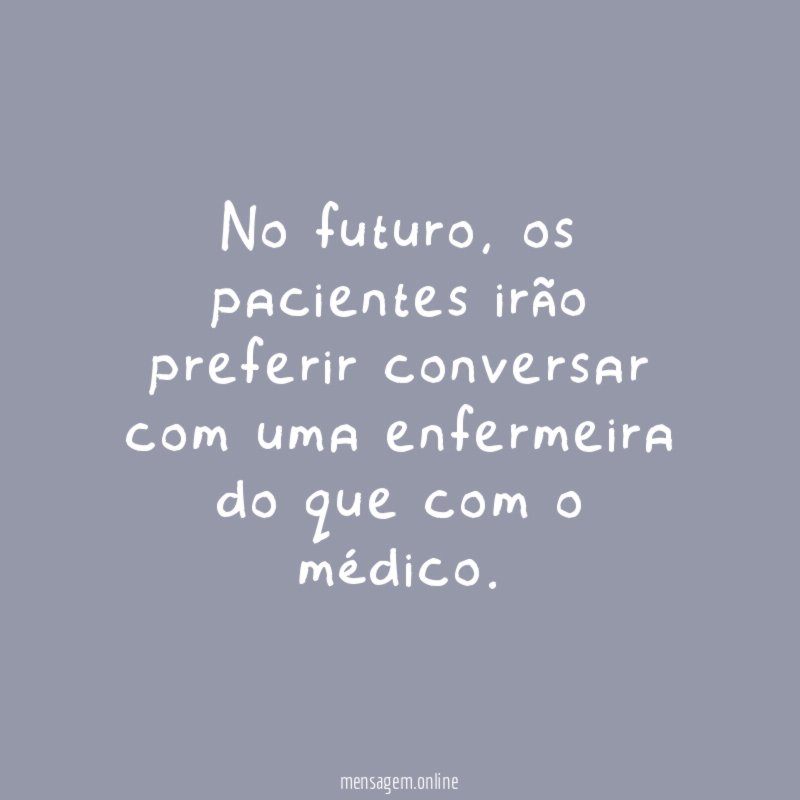 No futuro
