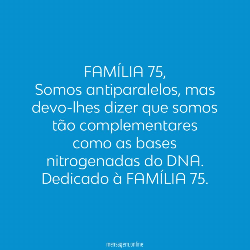 FAMÍLIA 75