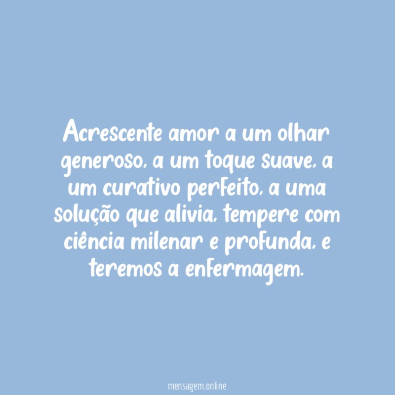 Acrescente amor a um olhar generoso