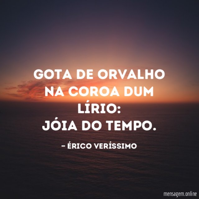 Gota de orvalho na coroa dum lírio