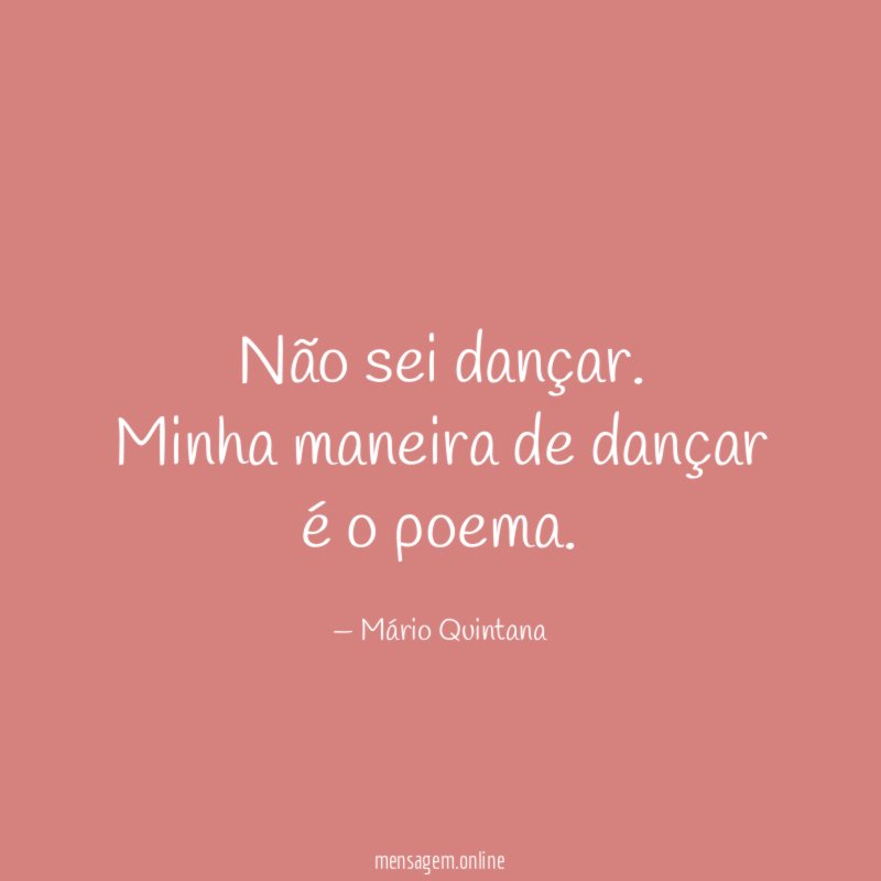 Não sei dançar