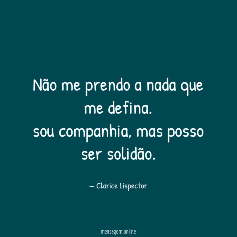 Não me prendo a nada que me defina