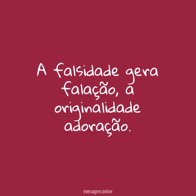 A falsidade gera falação
