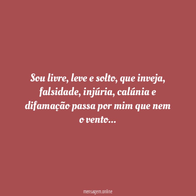Sou livre