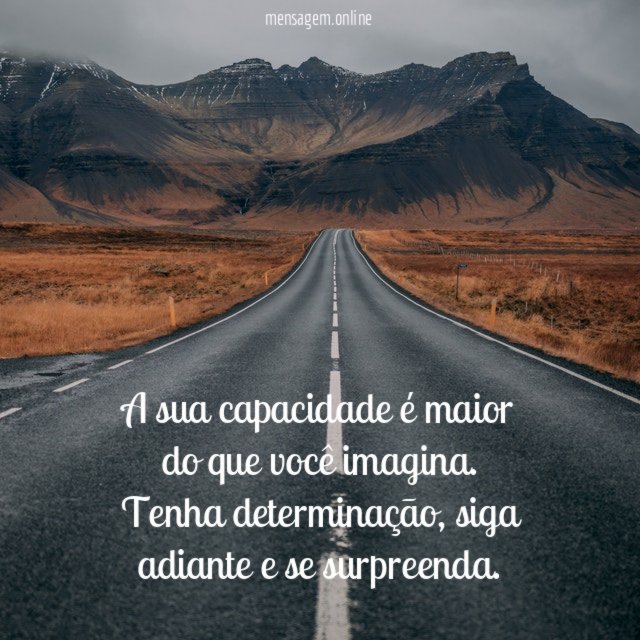 A sua capacidade é maior do que você imagina