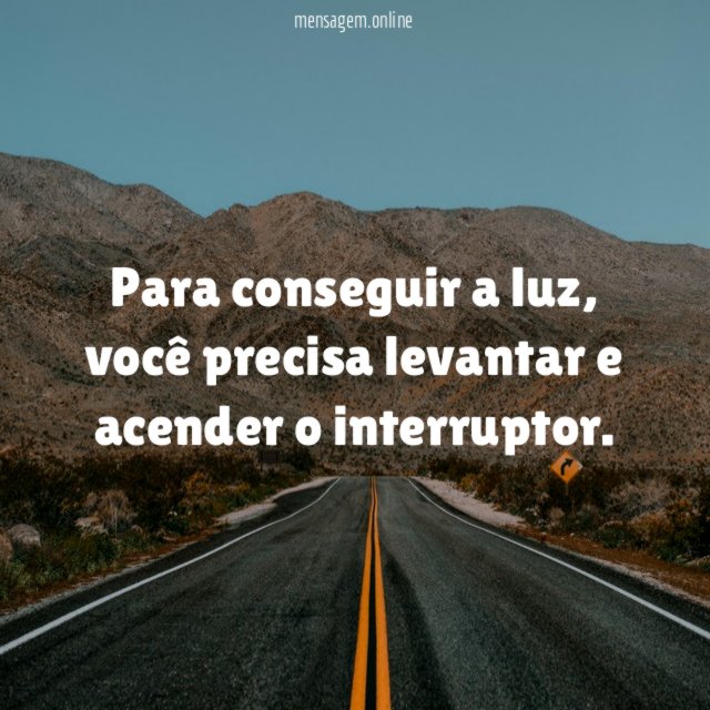 Para conseguir a luz