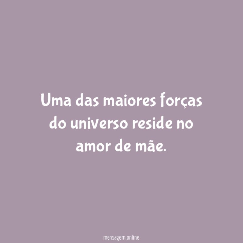 Uma das maiores forças do universo reside no