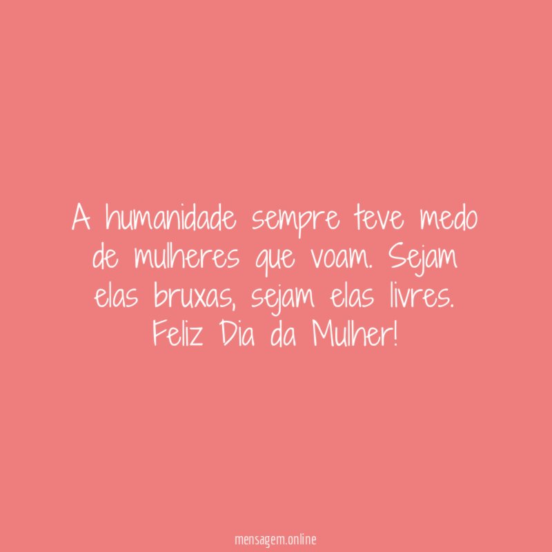 A humanidade sempre teve medo de mulheres que voam