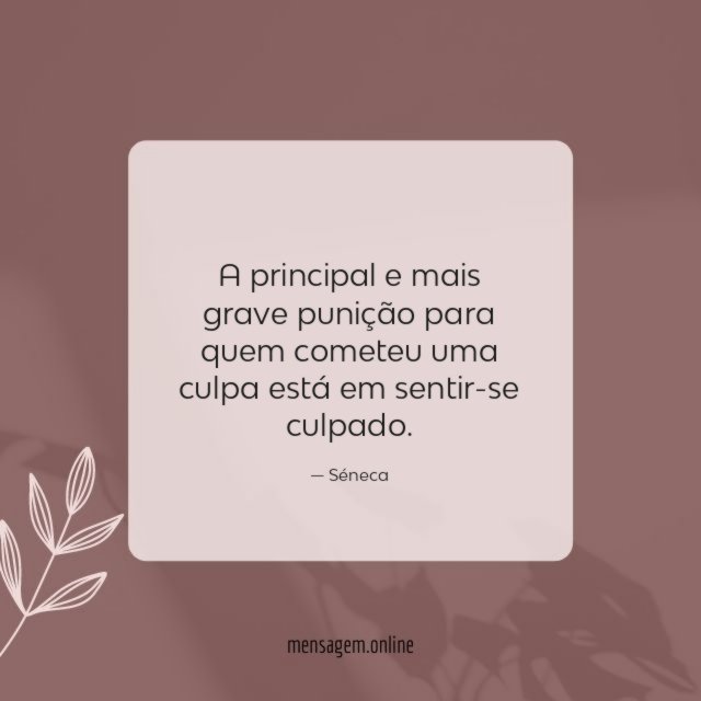 A principal e mais grave punição para quem