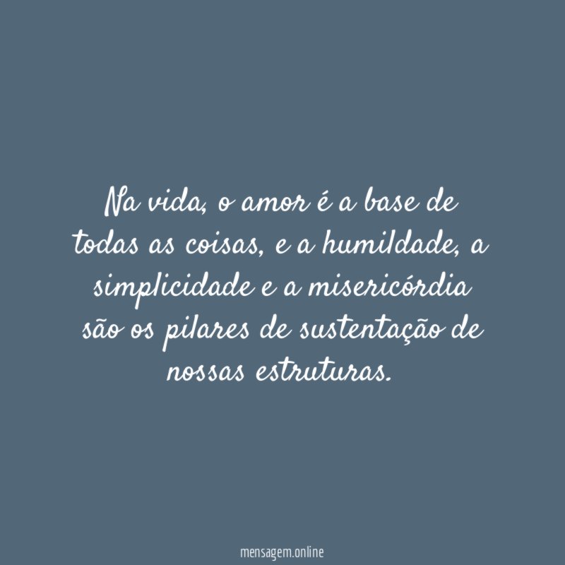 Na vida