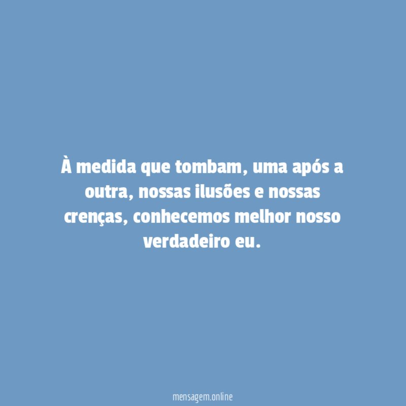 À medida que tombam