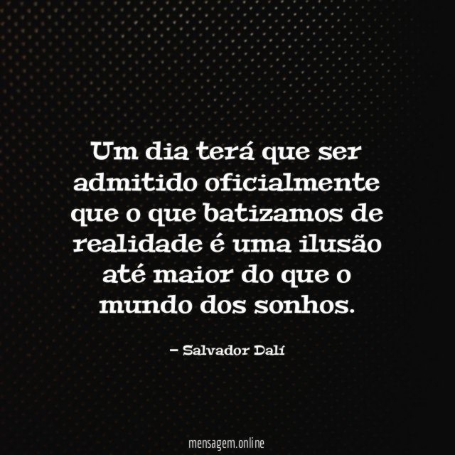 Um dia terá que ser admitido oficialmente que