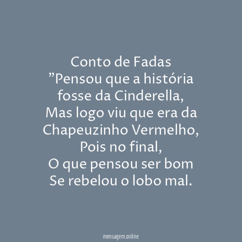 Conto de Fadas