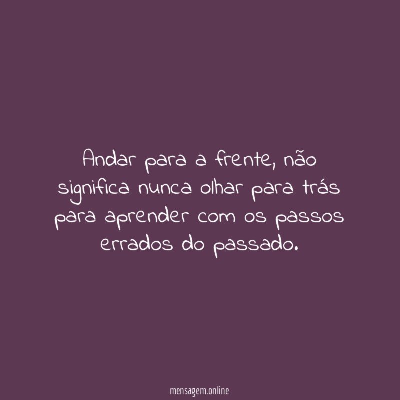 Andar para a frente