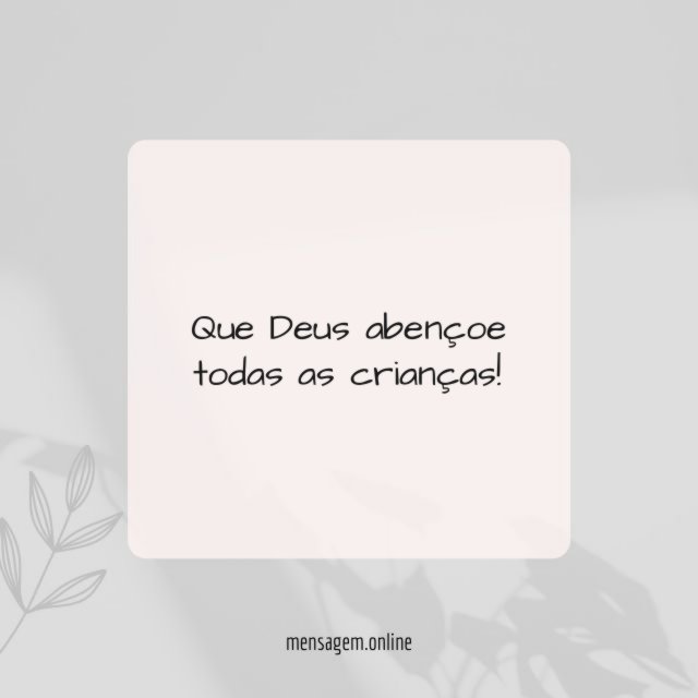 Receita para o Dia das Crianças