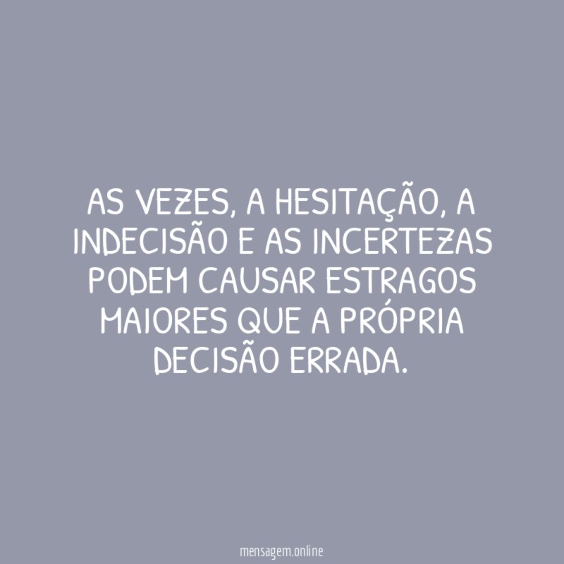 As vezes