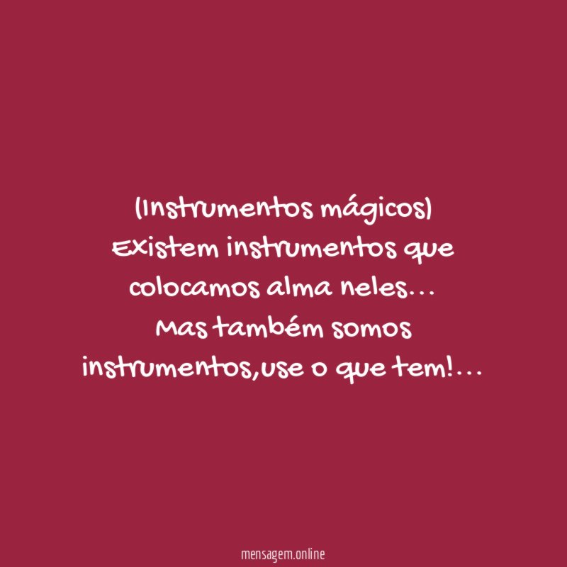 (Instrumentos mágicos)