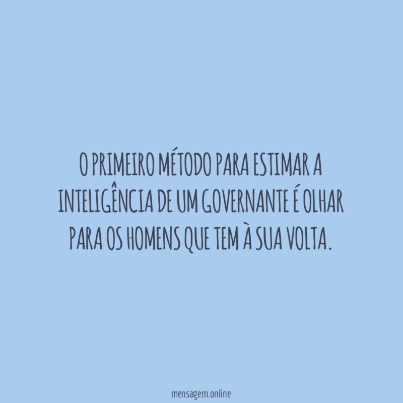 O primeiro método para estimar a inteligência de