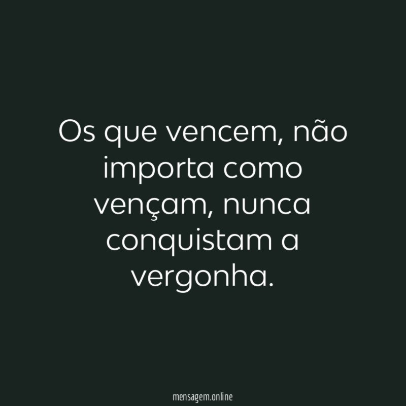 Os que vencem