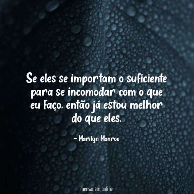 Se eles se importam o suficiente para se