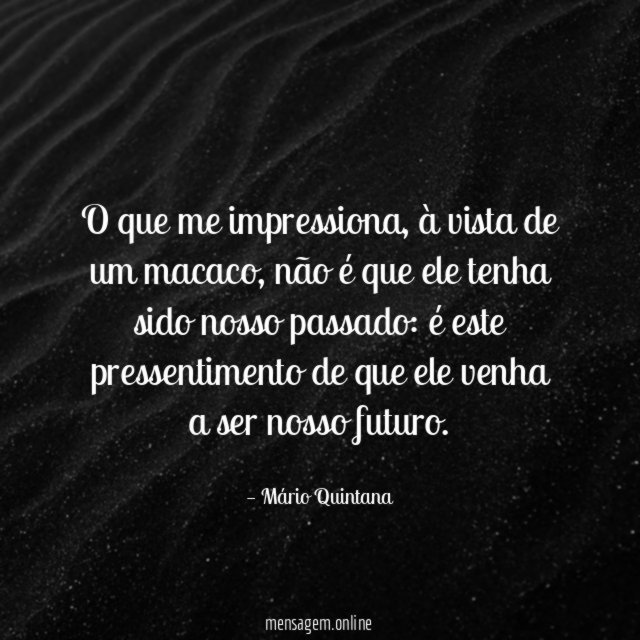 O que me impressiona