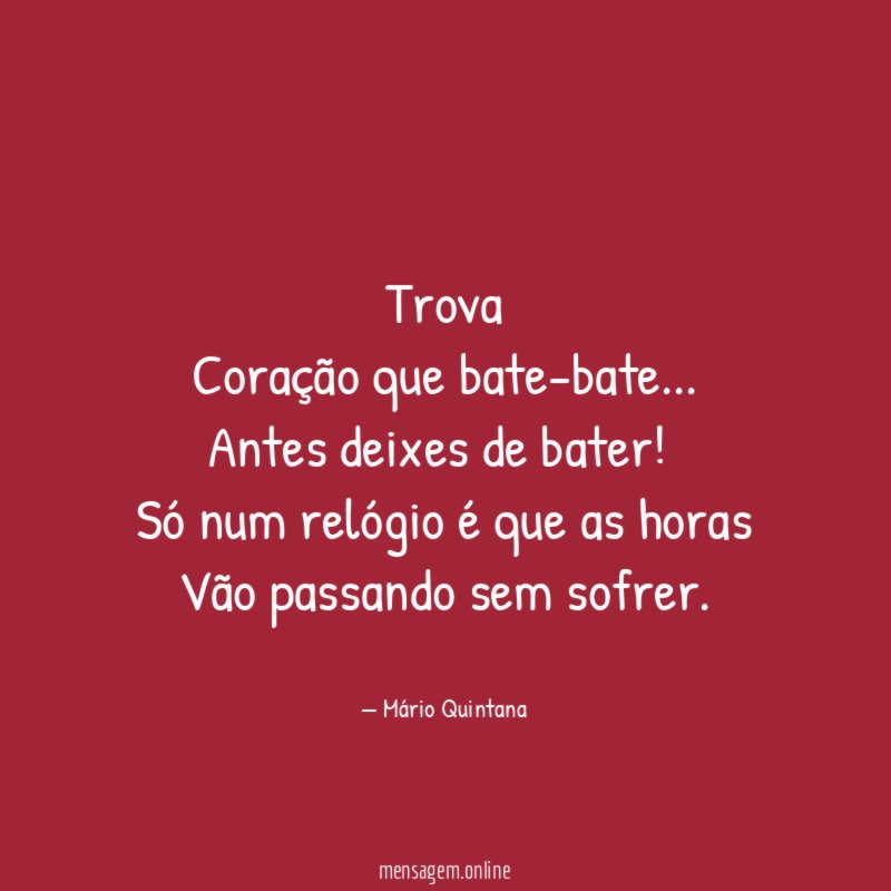 Trova Coração que bate-bate