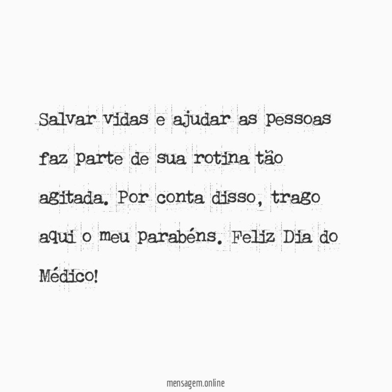 Salvar vidas e ajudar as pessoas faz parte