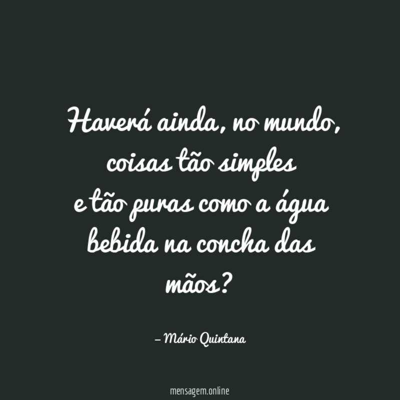 Haverá ainda
