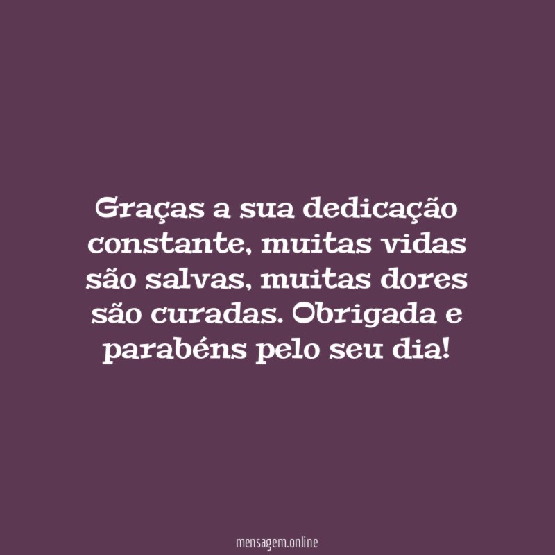 Graças a sua dedicação constante