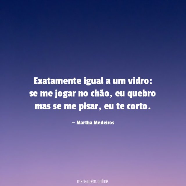 Exatamente igual a um vidro