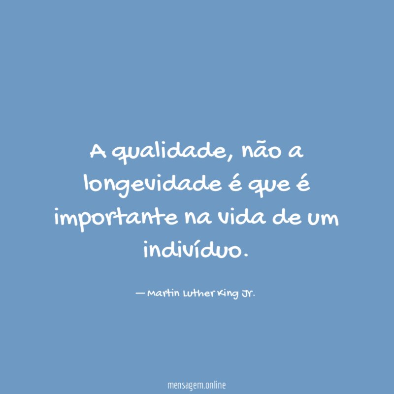 A qualidade