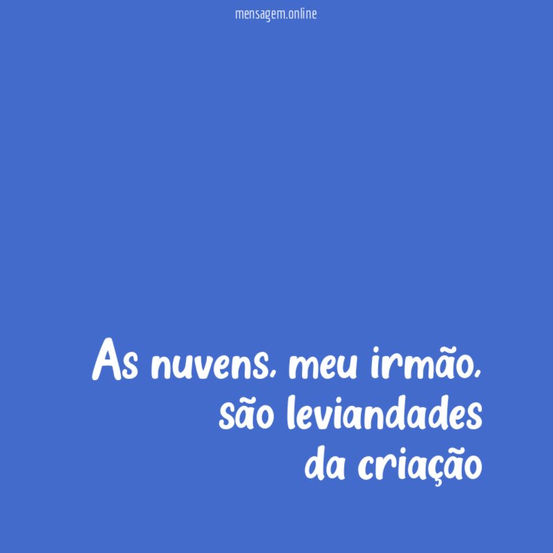 as nuvens